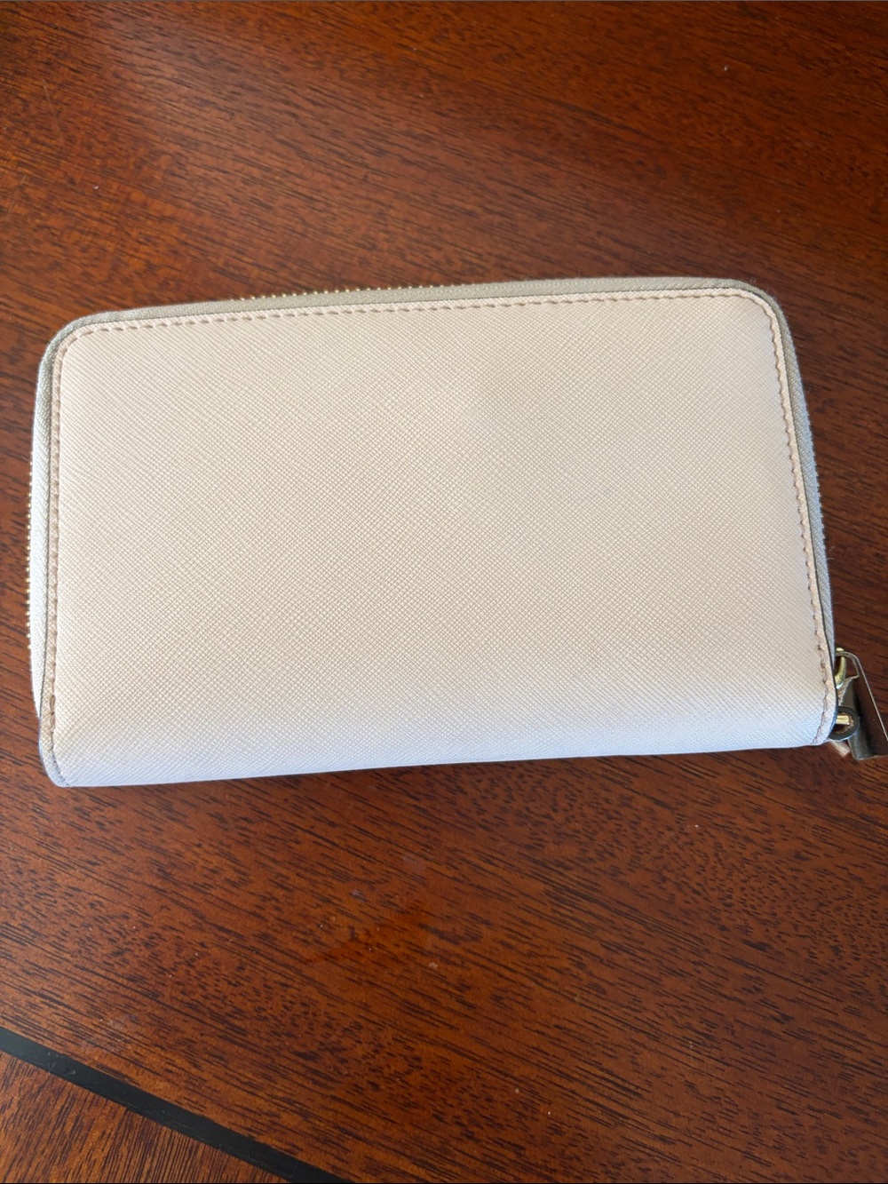 Tory Burch Robinson Continental Wallet Rose Gold - Picture 2 of 8